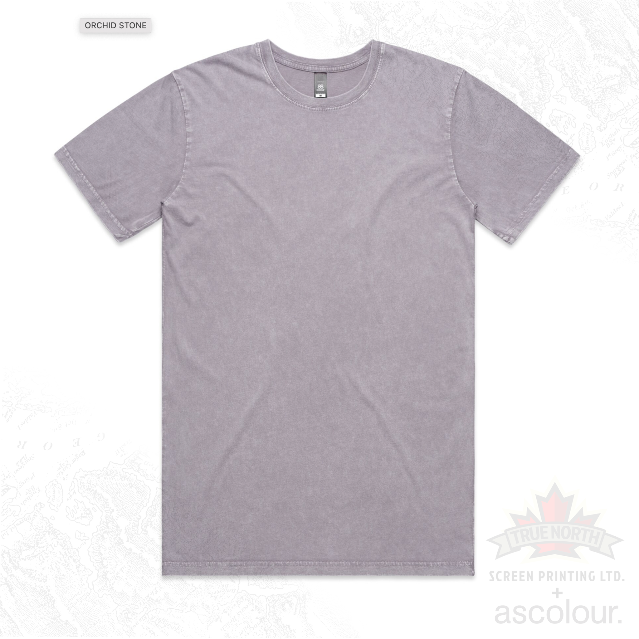 MENS STAPLE STONE WASH TEE - 5040