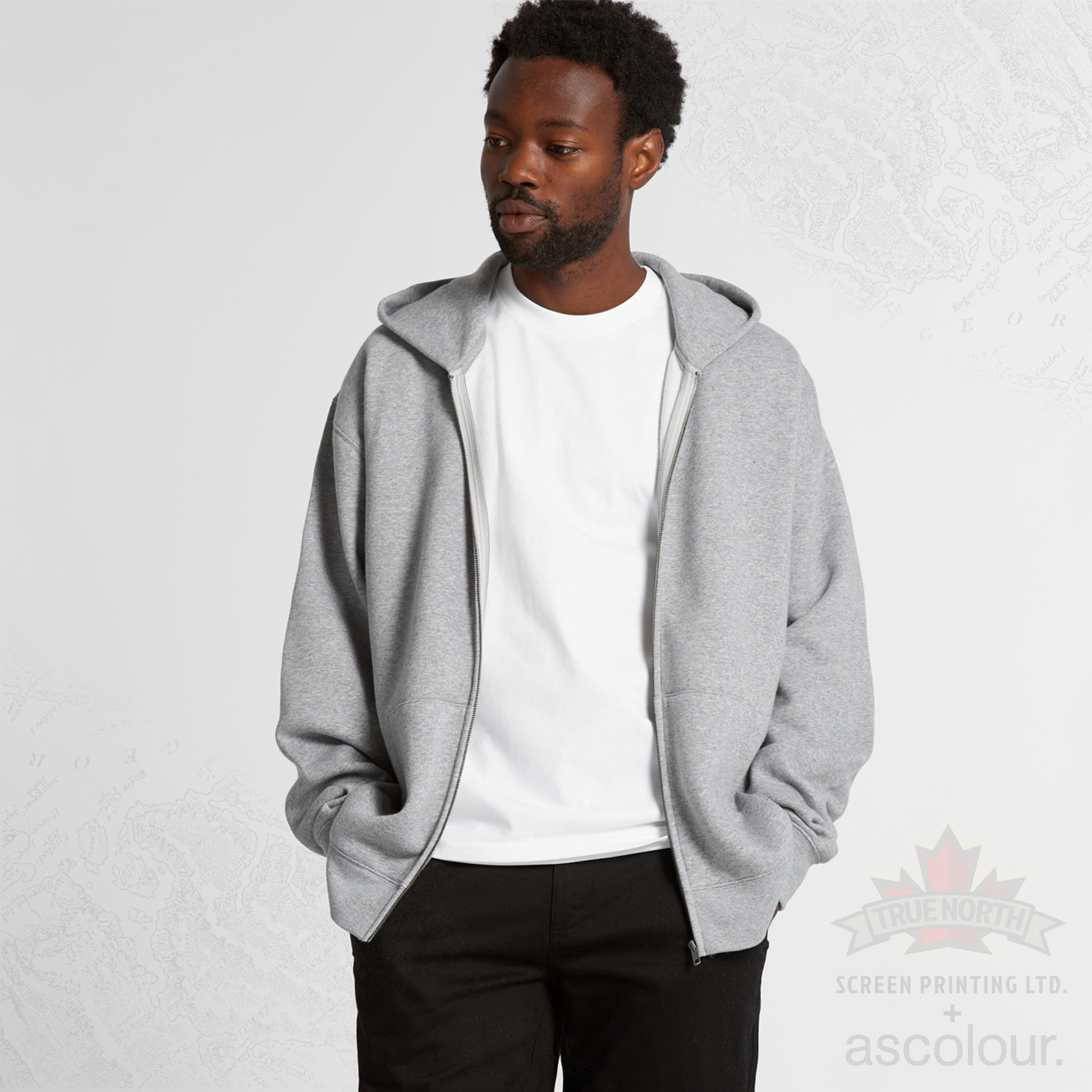 Men's Relaxed Zip