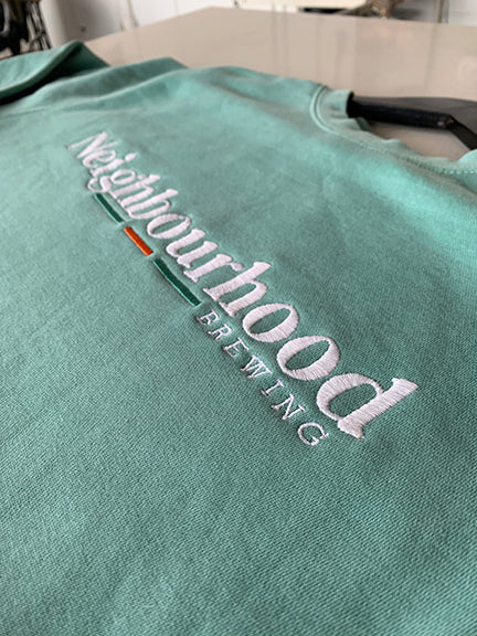 Custom Filaine Embroidered Crewneck Sweater package