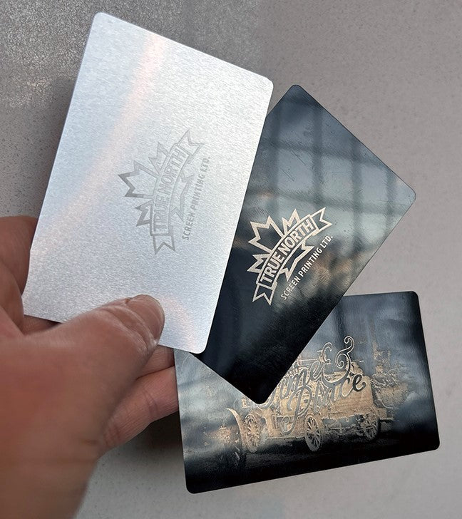 Laser Engraved Business Cards