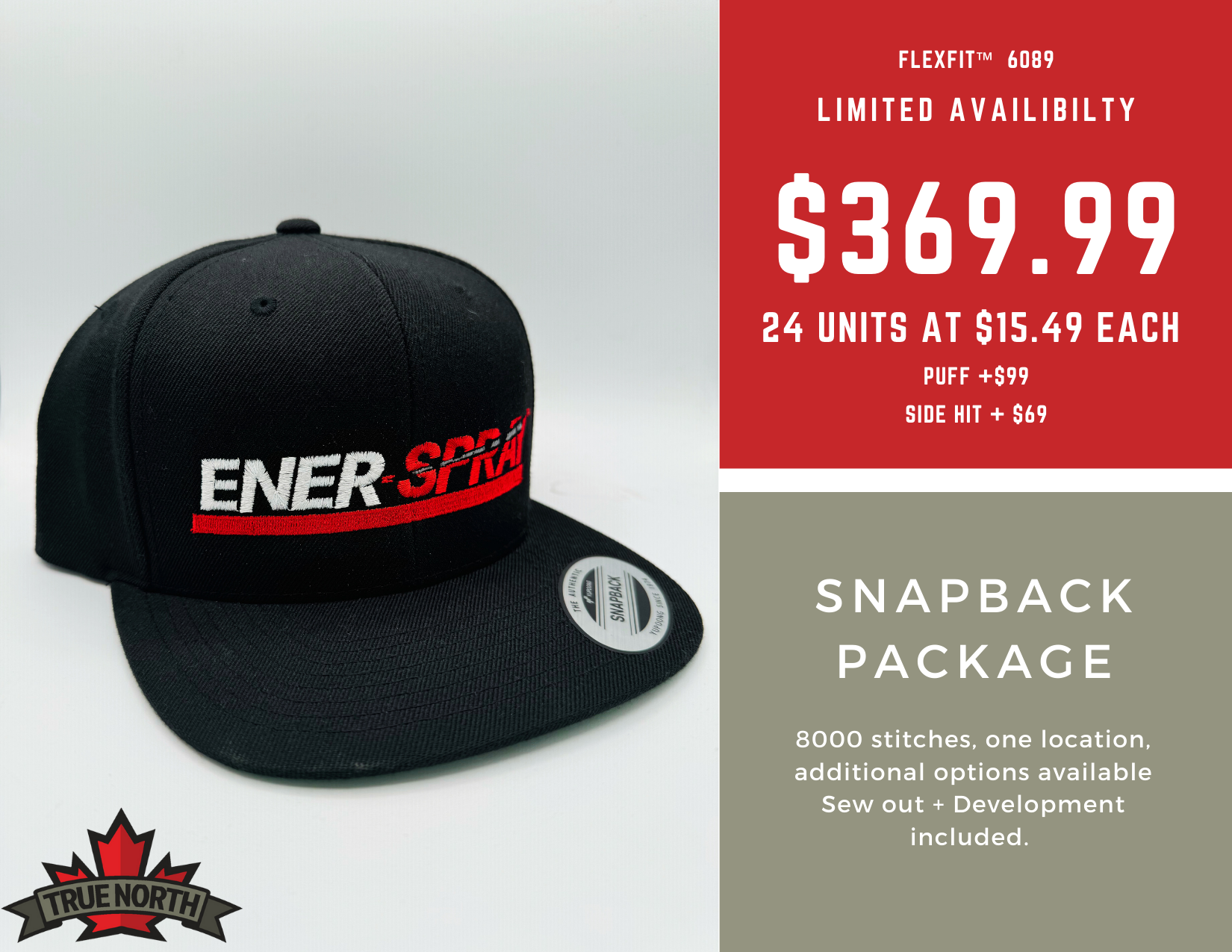 BLACK FRIDAY FLEXFIT SNAPBACKS 6089